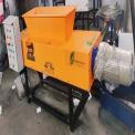 Single Shaft Mild Steel Bio Medical Waste Shredding Machine, Capacity: 120 kg/Hr