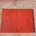 Square 25Mm Plastic Star Design Tile Mould, For Making Tiles