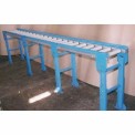 SS And PVC 18 To 120 Inches Gravity Roller Conveyors