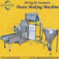 SS Automatic Pasta Making Plant With Continuous Dryer, Capacity: 500 kg/Hr, 4500 kg