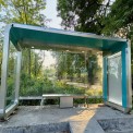 SS Glass Bus Shelter