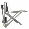 SS High Lift Hand Pallet Truck, For Material Handling