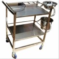 SS Hospital Dressing Trolley