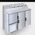SS Pantry Fridge