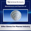 SS Sifter Sieves For Pharma Industry, Round
