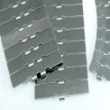SS Slat Chains -  magnetic Side flex Chains