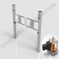 SS304 FIA FLIP P Swing Flap Barrier, Size: 168 Mm X 1050 Mm