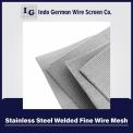 SS304 Stainless Steel Welded Fine Wire Mesh