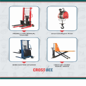 Stack Easy Semi Electric Stacker, For Chemical Production, DC