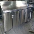 Stainless Steel 4 Door Under Counter Refrigerator, For Restaurant, Electricity