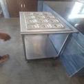 Stainless Steel 6 Shelves Masala Trolley
