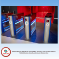 Stainless steel Automatic Flap Barrier