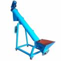 Stainless Steel Belt MS Inclined Screw Conveyor, Capacity: 100 Kg/Feet