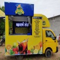 Stainless Steel Blue Tata Ace Mobile Soda Machine, Capacity: 1500 Glass Day