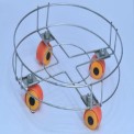 Stainless Steel Cylinder Trolley