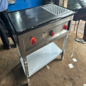 Stainless Steel Dosa Stove, Size: 4X 2 Feet, 2