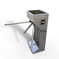 Stainless Steel FIA TRIO SS Waist Height Tripod Turnstile