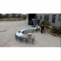 Stainless Steel Flexible Roller Conveyor, For Industrial Area, Material Handling Capacity: 25 To 50 Kg Per Feet