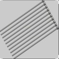 Stainless Steel Galvanized Ejector pins, Packaging Type: Carton Box