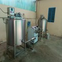 Stainless Steel Ice Cream Mix Plant, Capacity: 200 litres/hour