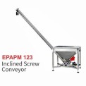 Stainless Steel Inclined Screw Conveyor, Capacity: 800 Kg, 380 V