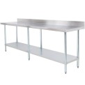 Stainless Steel Mirror/Matt SS Vegetable Cutting Table, For Restaurant, Capacity: 200KG
