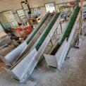 Stainless Steel Modular Belt Conveyor, Operating Speed: 2 m/s