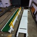 Stainless Steel Modular Belt Conveyor, Operating Speed: 2 m/s