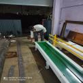 Stainless Steel Modular Belt Conveyor, Operating Speed: 2 m/s