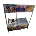 Stainless Steel New Chilla Display Counter, For Commercial