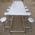 Stainless Steel Restaurant Table And Chairs