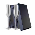 Stainless Steel SILVER CHAMPEGNE FLUTE GLASSS