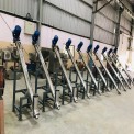 Stainless Steel Spiral Inclined Screw Conveyor, 440 V, Capacity: 500 Kg