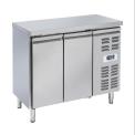 Stainless Steel Static Cooling 2 Door Under Counter Refrigerator
