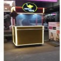 Stainless Steel Tea Stall, Load Capacity: 200 kg