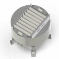 Stainless Steel Turntable Roller Conveyor, Length: 10-20 feet
