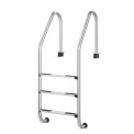 Stainless Steel White 3 Step Swimming Pool Ladder