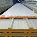 Steel / Stainless Steel Color Coated Prefabricated Sandwich Panels, For Walls