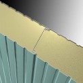 Steel / Stainless Steel Galvanised PIR Sandwich Panel, For Walls & Partitions, 1080-1060mm
