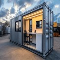 Steel 10 Ton Prefabricated Office Container