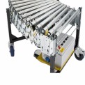 Steel Expandable Power Roller Conveyor, Roller Diameter: 38 Diameter