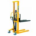 Steel Manual Hydraulic Stacker, For Material Handling
