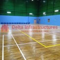 Steel Prefab Badminton Court Roofing Shed