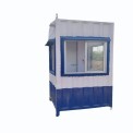 Steel Security Guard Cabin 4X4ft Height 8.5