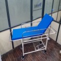 Stretcher Trolley Deluxe, Mild Steel