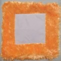 Sublimation square fur cushion, Size: 45*45 Cm