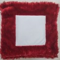Sublimation square fur cushion, Size: 45*45 Cm