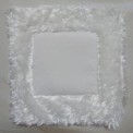 Sublimation square fur cushion, Size: 45*45 Cm
