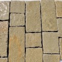 Tandur Yellow Tumbled Cobbles Golden Heritage for Your Pathways