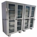 TGPE Hinged Door Iron Wall Cupboard, For INDSUTRIAL, Size/Dimension: Standard